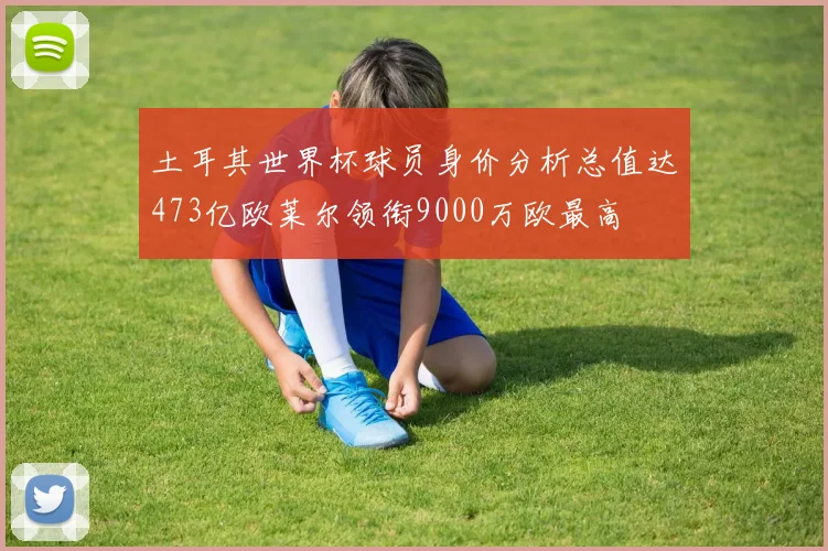 土耳其世界杯球员身价分析总值达473亿欧莱尔领衔9000万欧最高